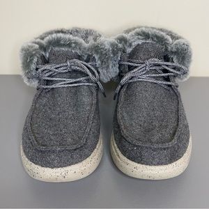 BOBS by Skechers Skipper Cotton Tail Women's Ankle Boots Size 8.5